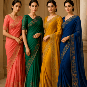 Designer Georgette Saree